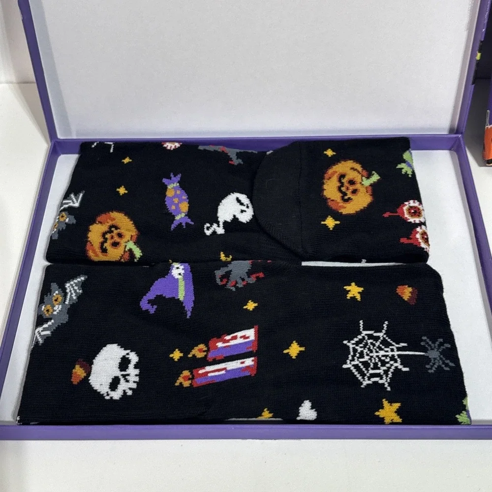 Happypop Sock’s Halloween Sock Gift Series-Lot Of 2 Size 7-9 Years‎ New In Box